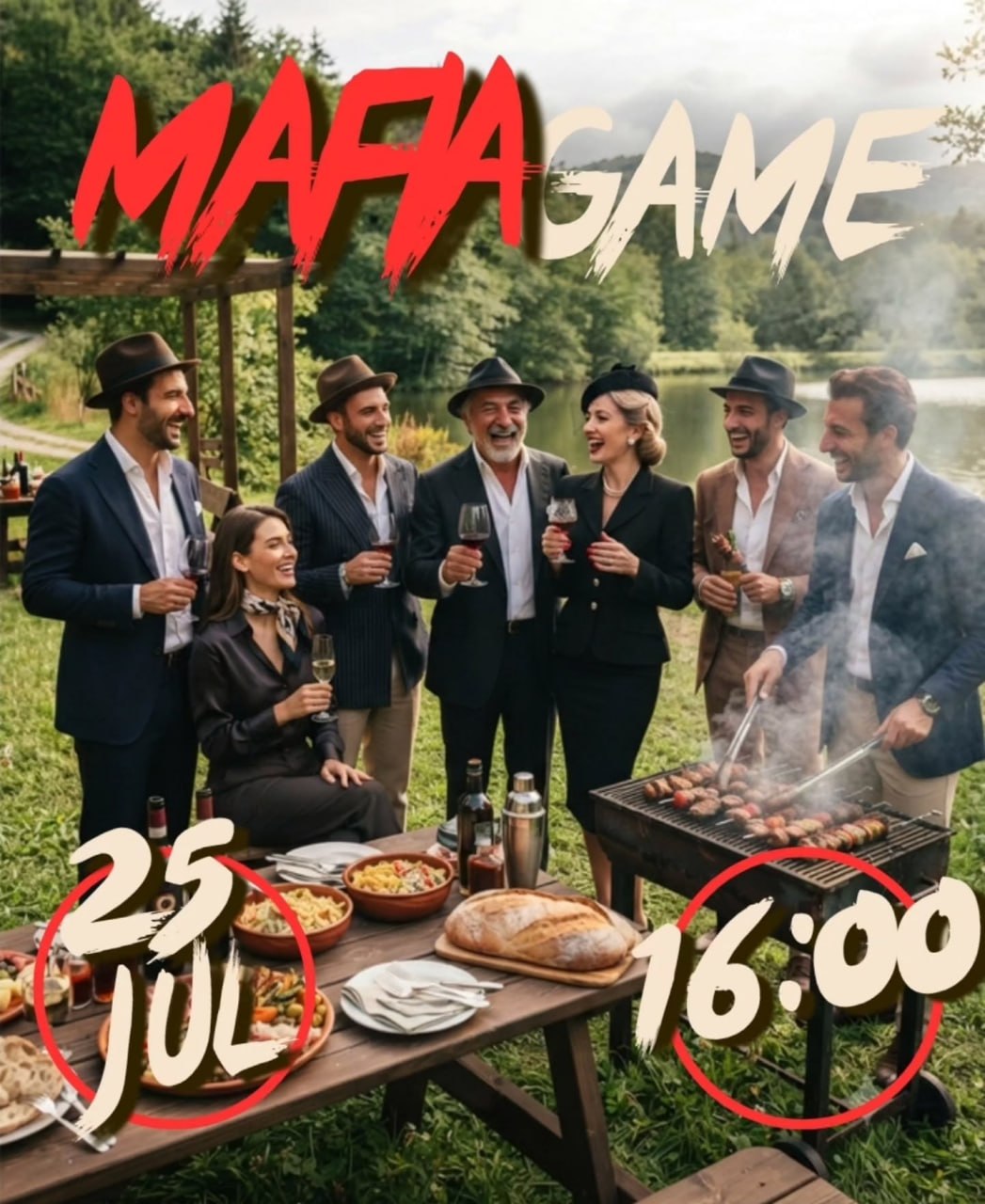 Мафія просто неба зі спеціальними гостями!
